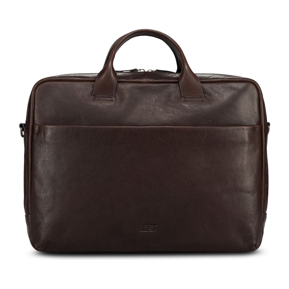 Jost Glasgow Valigetta Vera Pelle 40 cm Vano porta PC Jost Glasgow Valigetta Vera Pelle 40 cm Vano porta PC