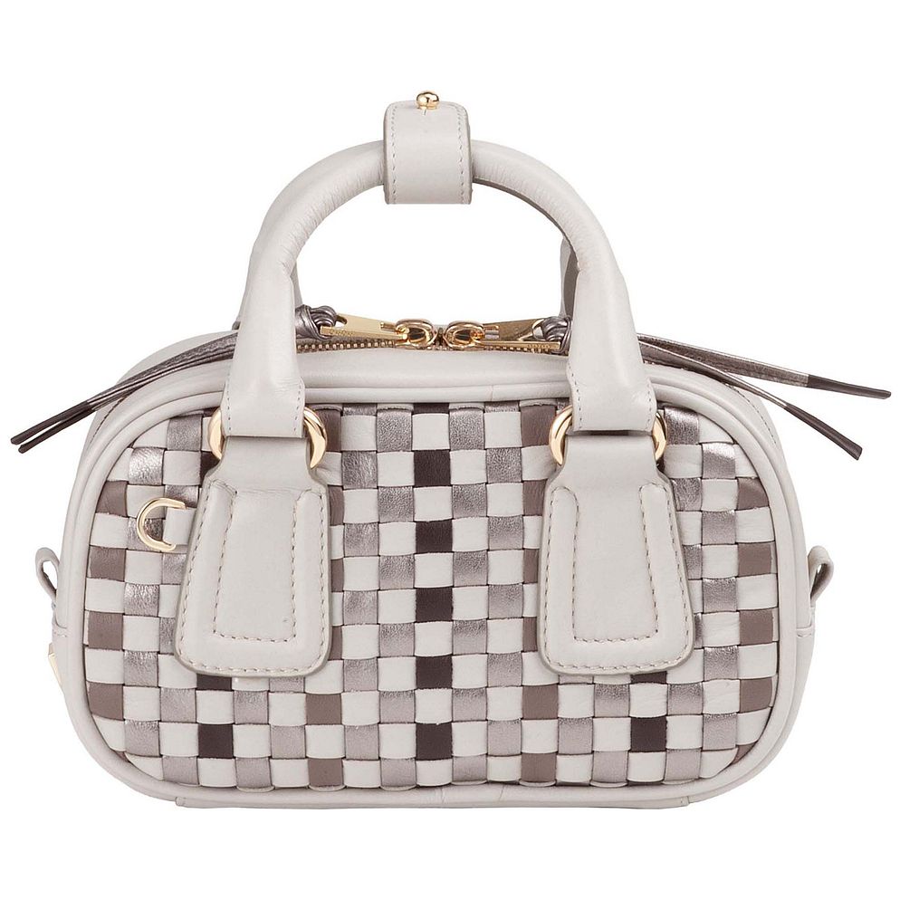 DuDu Woven Bolso Piel natural 20.5 cm DuDu Woven Bolso Piel natural 20.5 cm