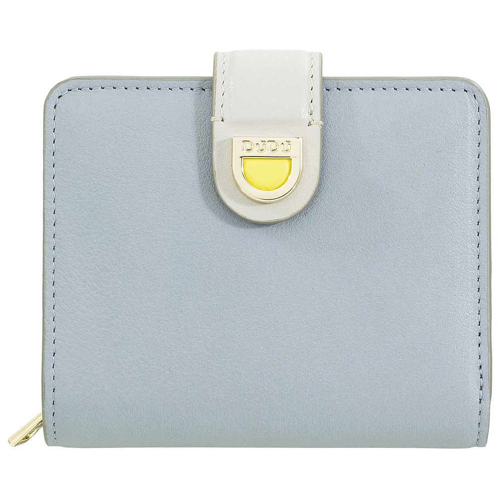 DuDu Skyline Portafoglio Protezione RFID Vera Pelle 11 cm DuDu Skyline Portafoglio Protezione RFID Vera Pelle 11 cm