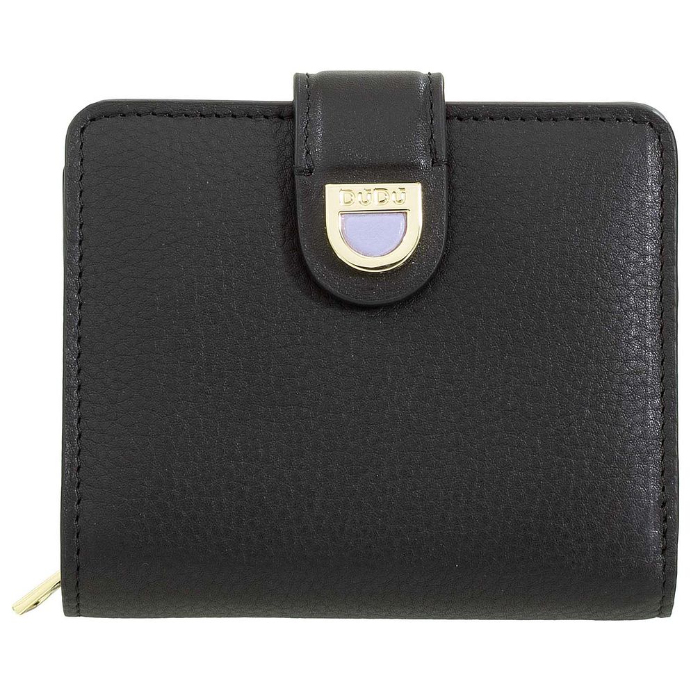 DuDu Skyline Portafoglio Protezione RFID Vera Pelle 11 cm DuDu Skyline Portafoglio Protezione RFID Vera Pelle 11 cm