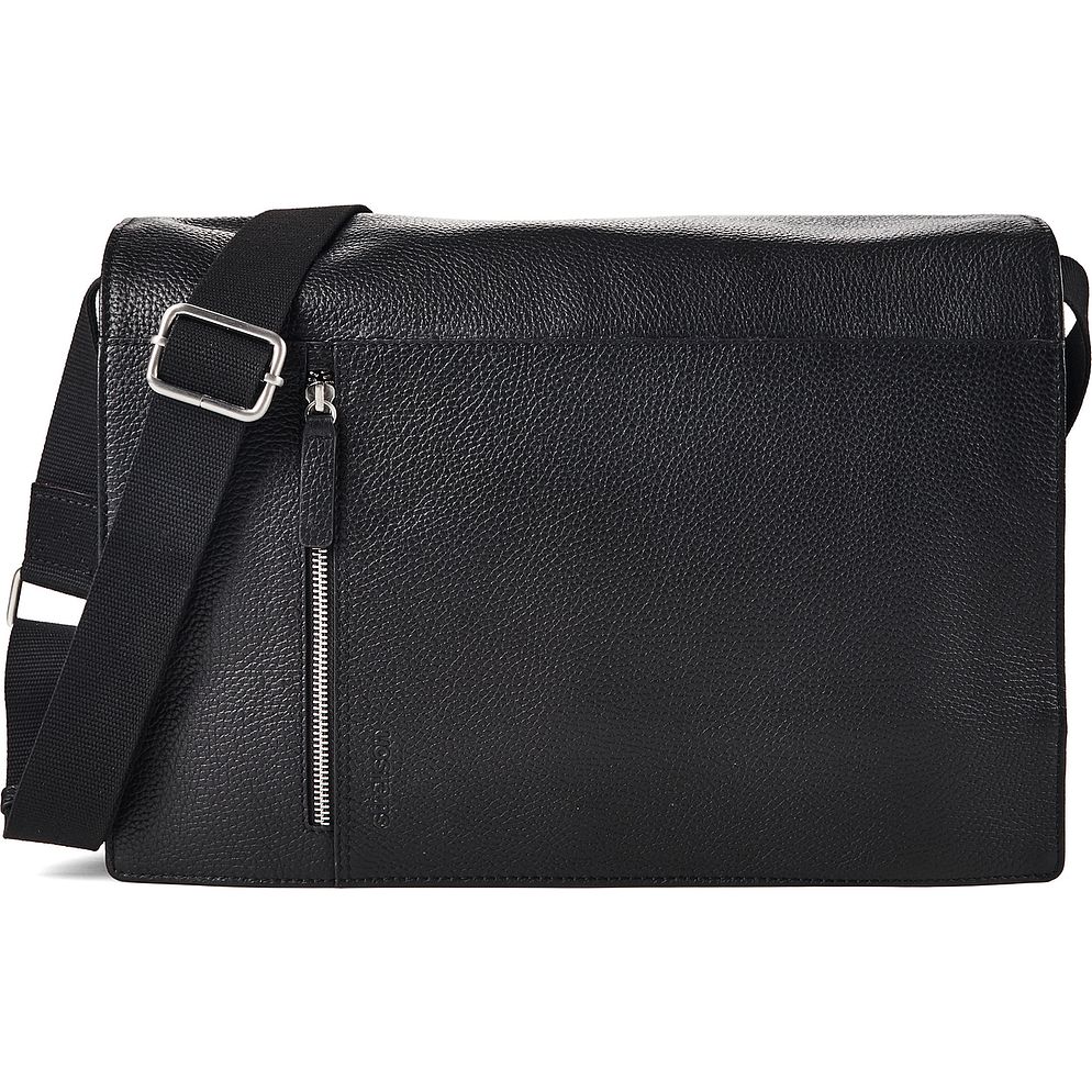 Strellson Kennington Mensajero Piel natural 38 cm Compartimento para el portátil