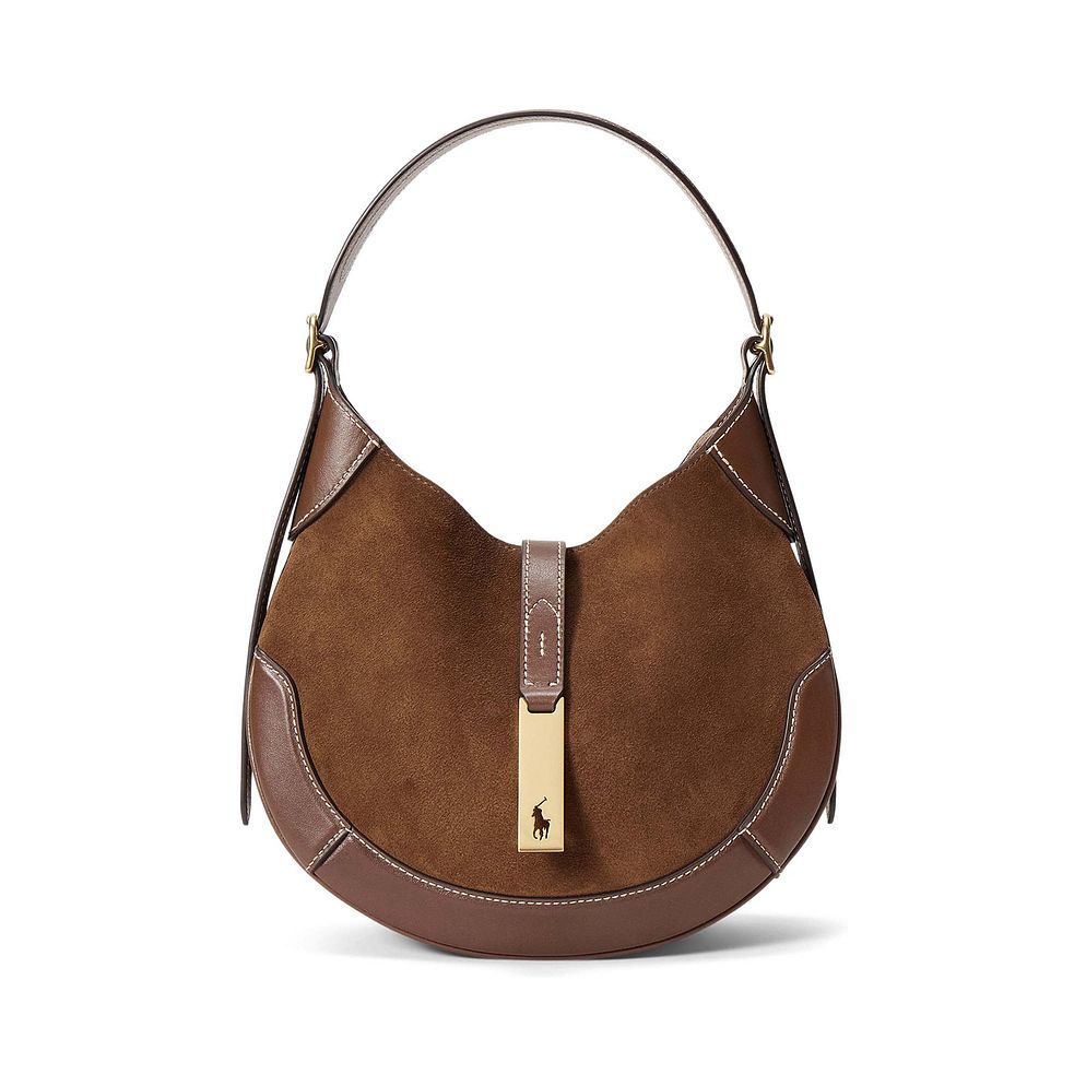 POLO RALPH LAUREN Polo ID Borsa a tracolla Vera Pelle 26 cm