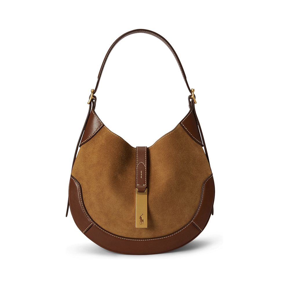 POLO RALPH LAUREN Polo ID Borsa a tracolla Vera Pelle 26 cm POLO RALPH LAUREN Polo ID Borsa a tracolla Vera Pelle 26 cm