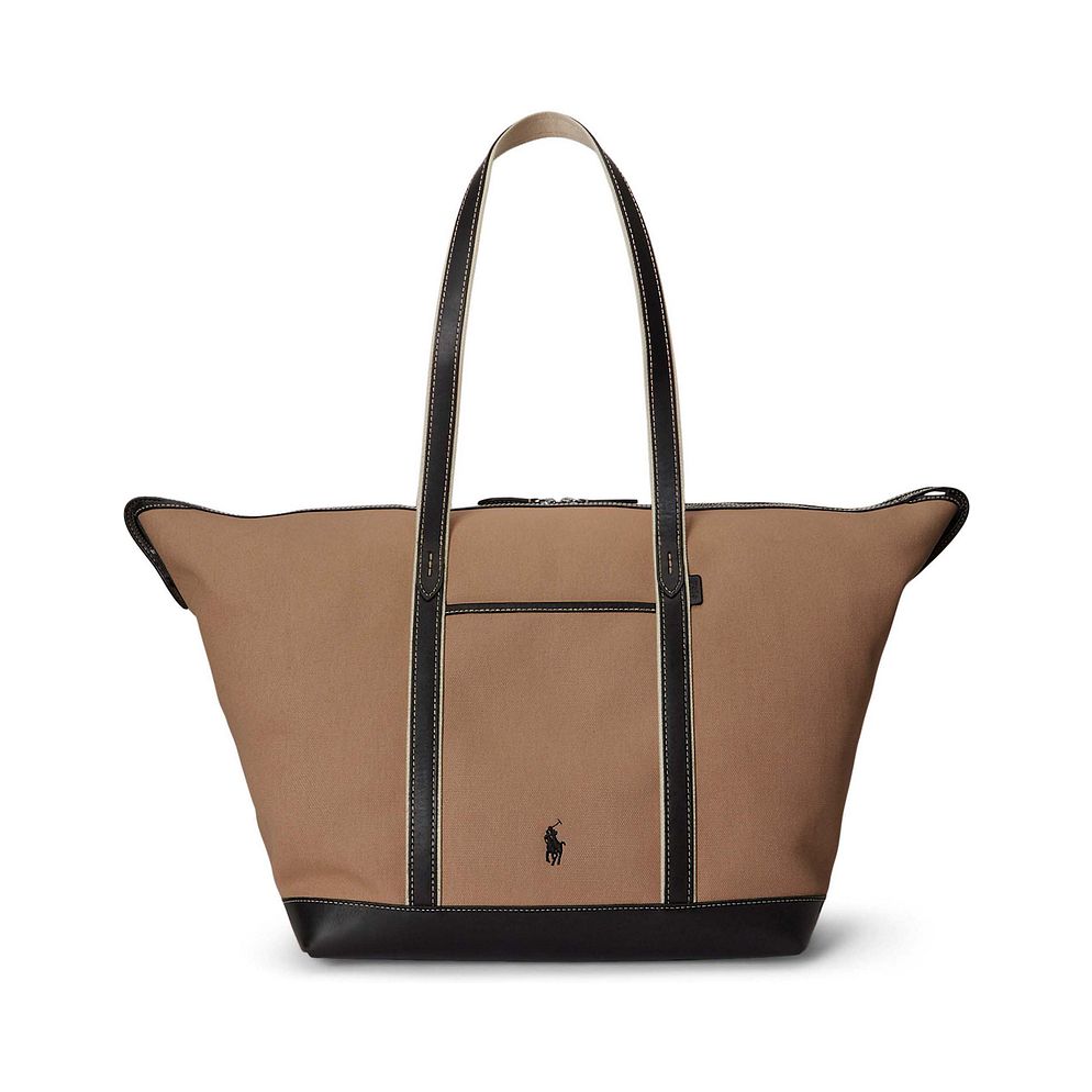 POLO RALPH LAUREN Canvas Borsa shopper 62 cm POLO RALPH LAUREN Canvas Borsa shopper 62 cm