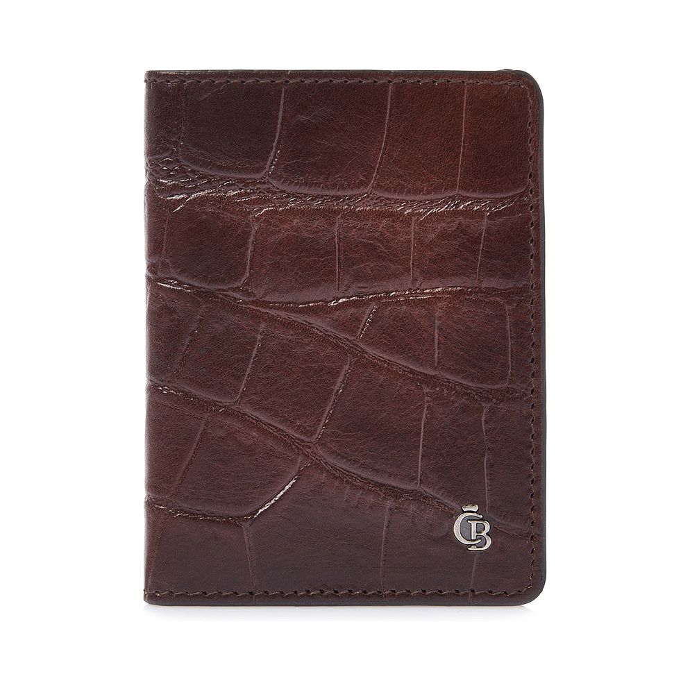 Castelijn & Beerens Custodia per carta di credito Protezione RFID Vera Pelle 10 cm