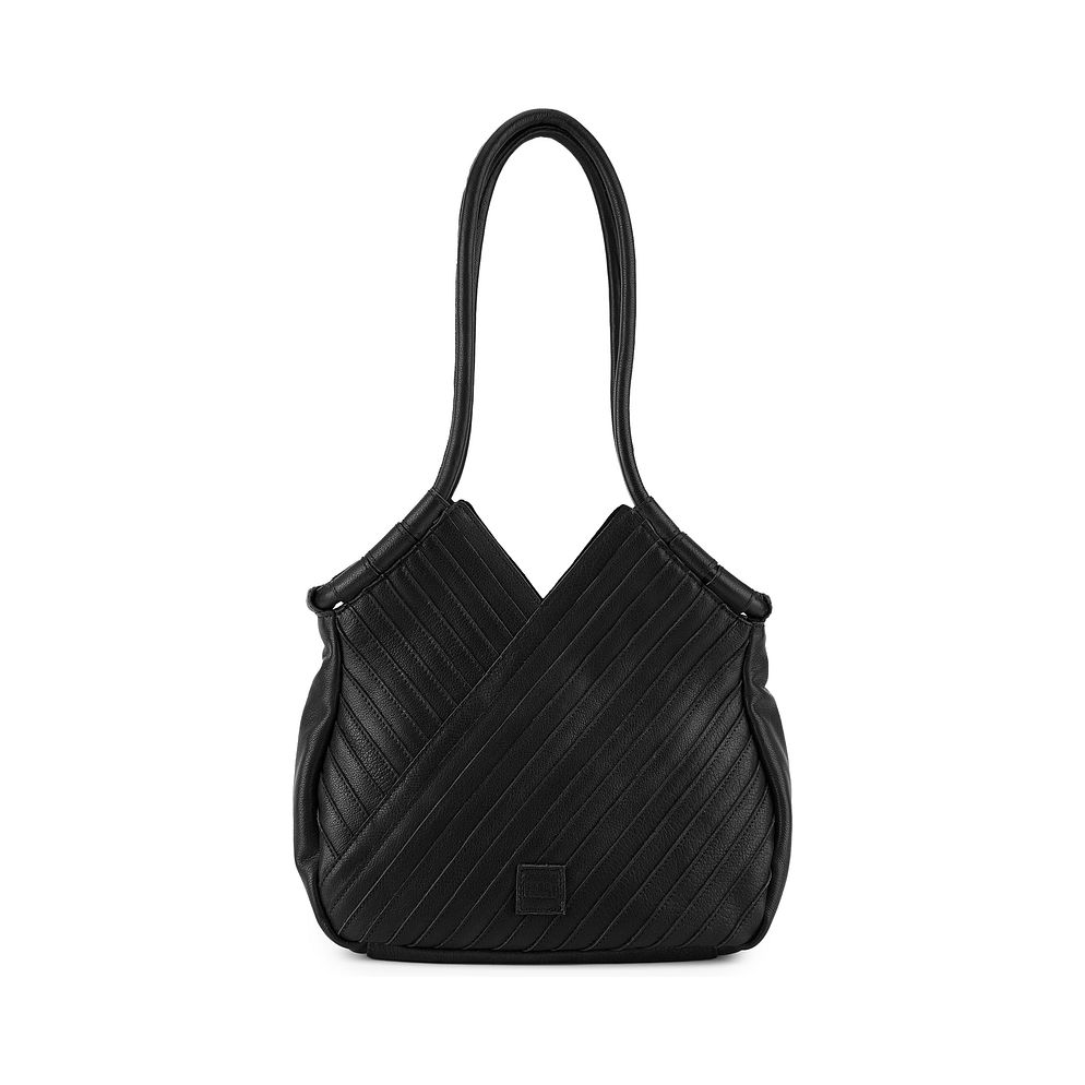 FredsBruder Criss-Cross Borsa shopper Vera Pelle 30 cm