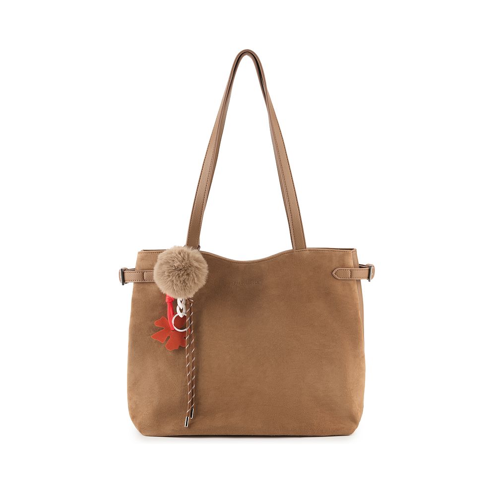 FredsBruder Playful Borsa a spalla Vera Pelle 37 cm