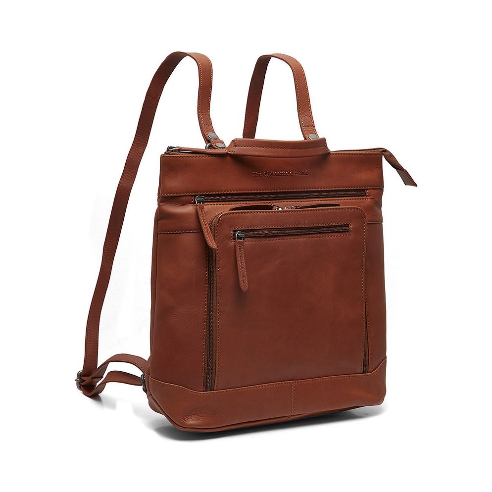 The Chesterfield Brand Caldero Zaino da giorno Vera Pelle 34 cm Vano porta PC