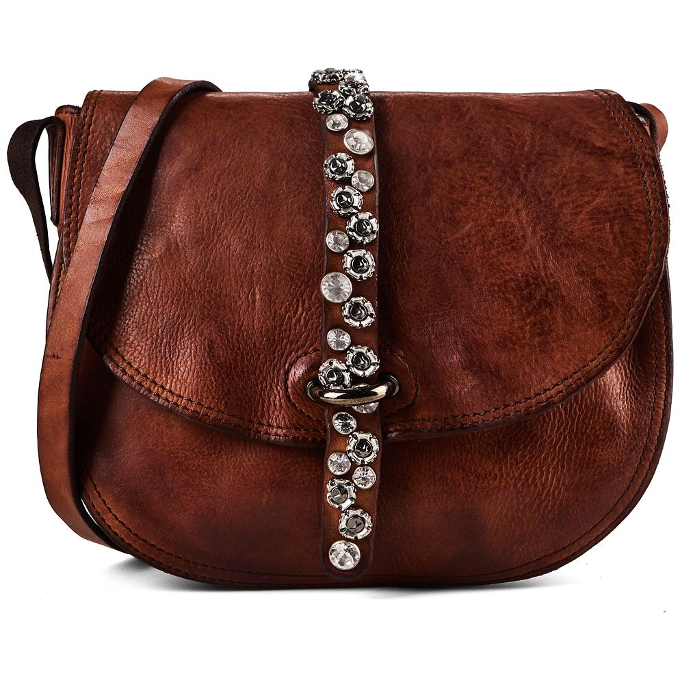 Campomaggi Linda Bolsa de hombro Piel natural 22 cm