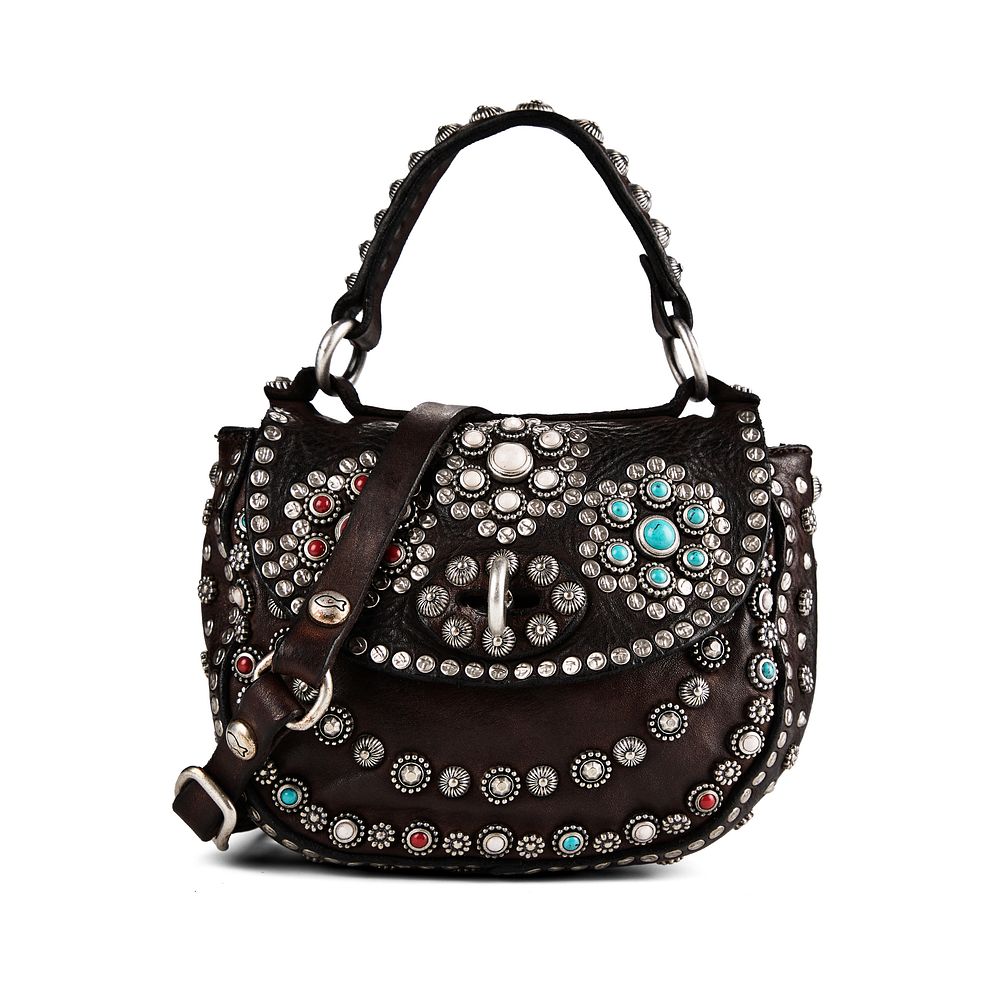 Campomaggi Afrodite Mini borsa a mano Vera Pelle 18 cm Campomaggi Afrodite Mini borsa a mano Vera Pelle 18 cm