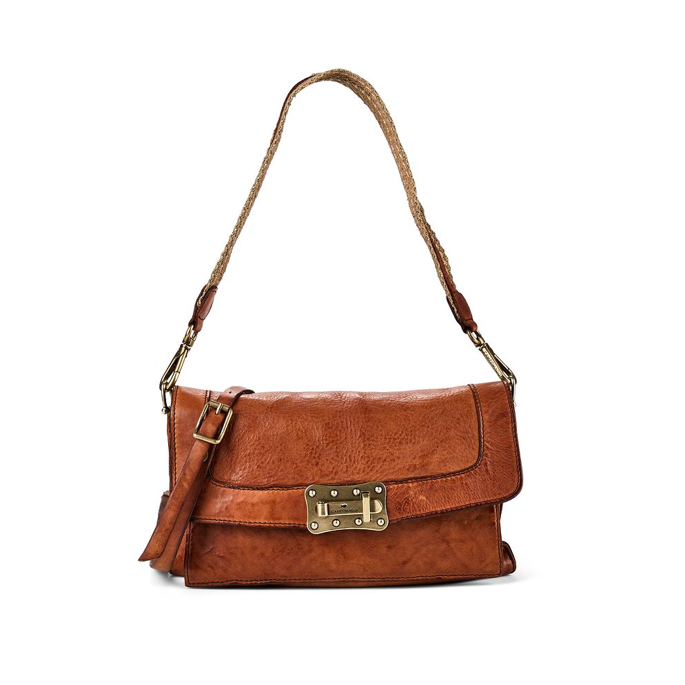 Campomaggi Agnese Borsa a spalla Vera Pelle 27.5 cm Campomaggi Agnese Borsa a spalla Vera Pelle 27.5 cm