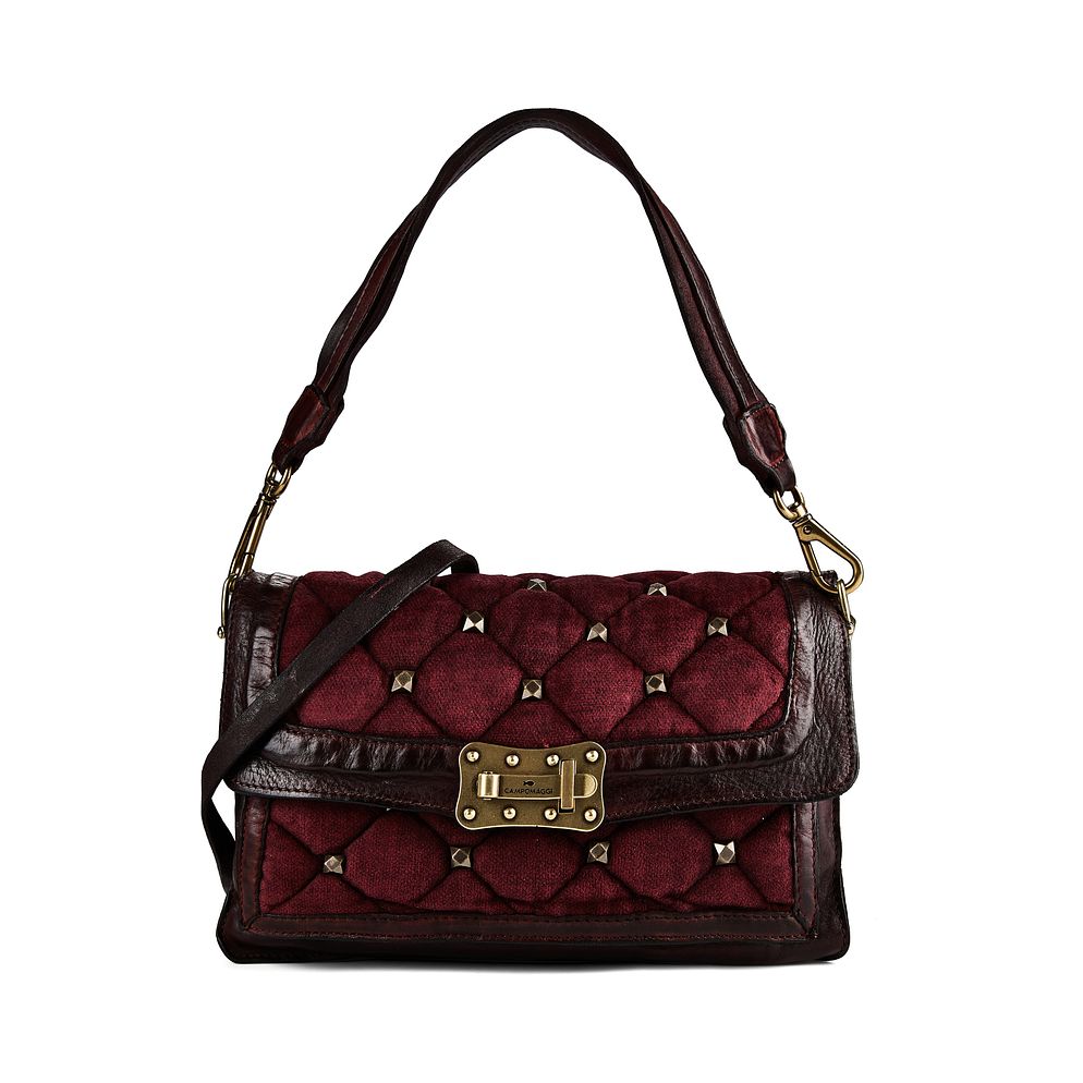 Campomaggi Agnese Borsa a spalla Vera Pelle 27.5 cm Campomaggi Agnese Borsa a spalla Vera Pelle 27.5 cm