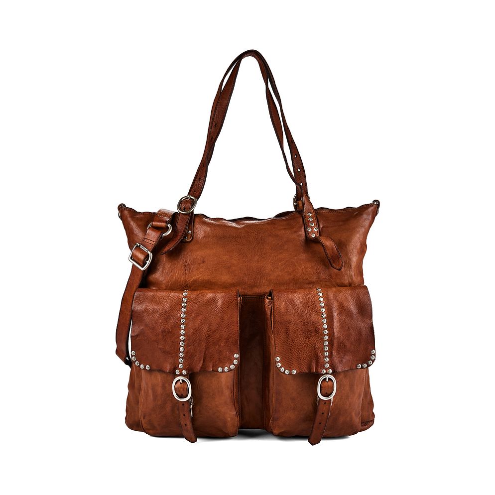 Campomaggi Priscilla Borsa a spalla Vera Pelle 41 cm Campomaggi Priscilla Borsa a spalla Vera Pelle 41 cm