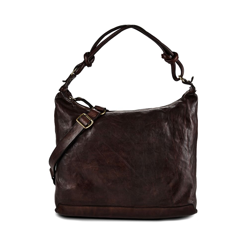 Campomaggi Vittoria Borsa a spalla L Vera Pelle 40 cm