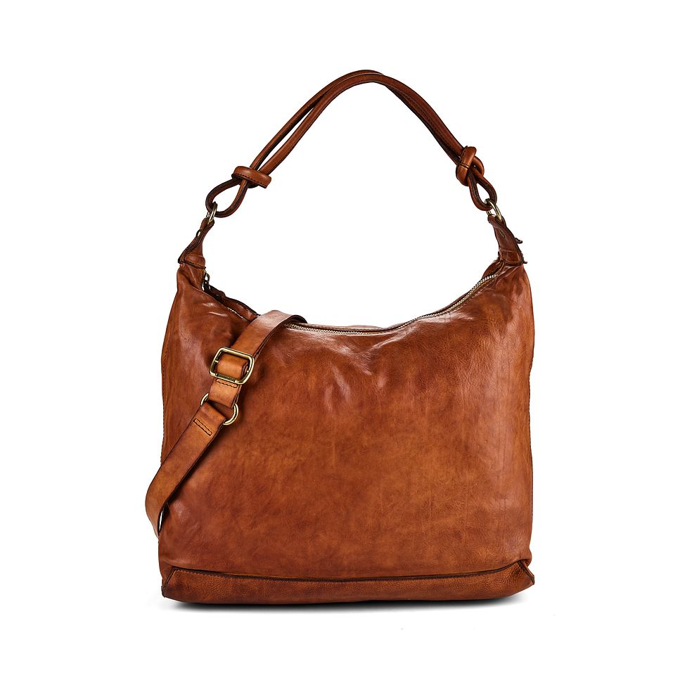 Campomaggi Vittoria Borsa a spalla L Vera Pelle 40 cm