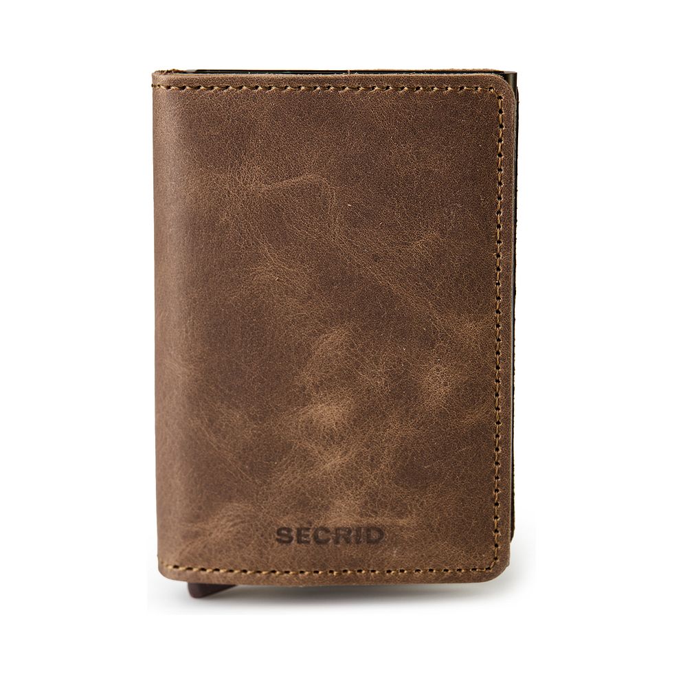 Secrid Slimwallet Custodia per carta di credito Protezione RFID Vera Pelle 6.5 cm