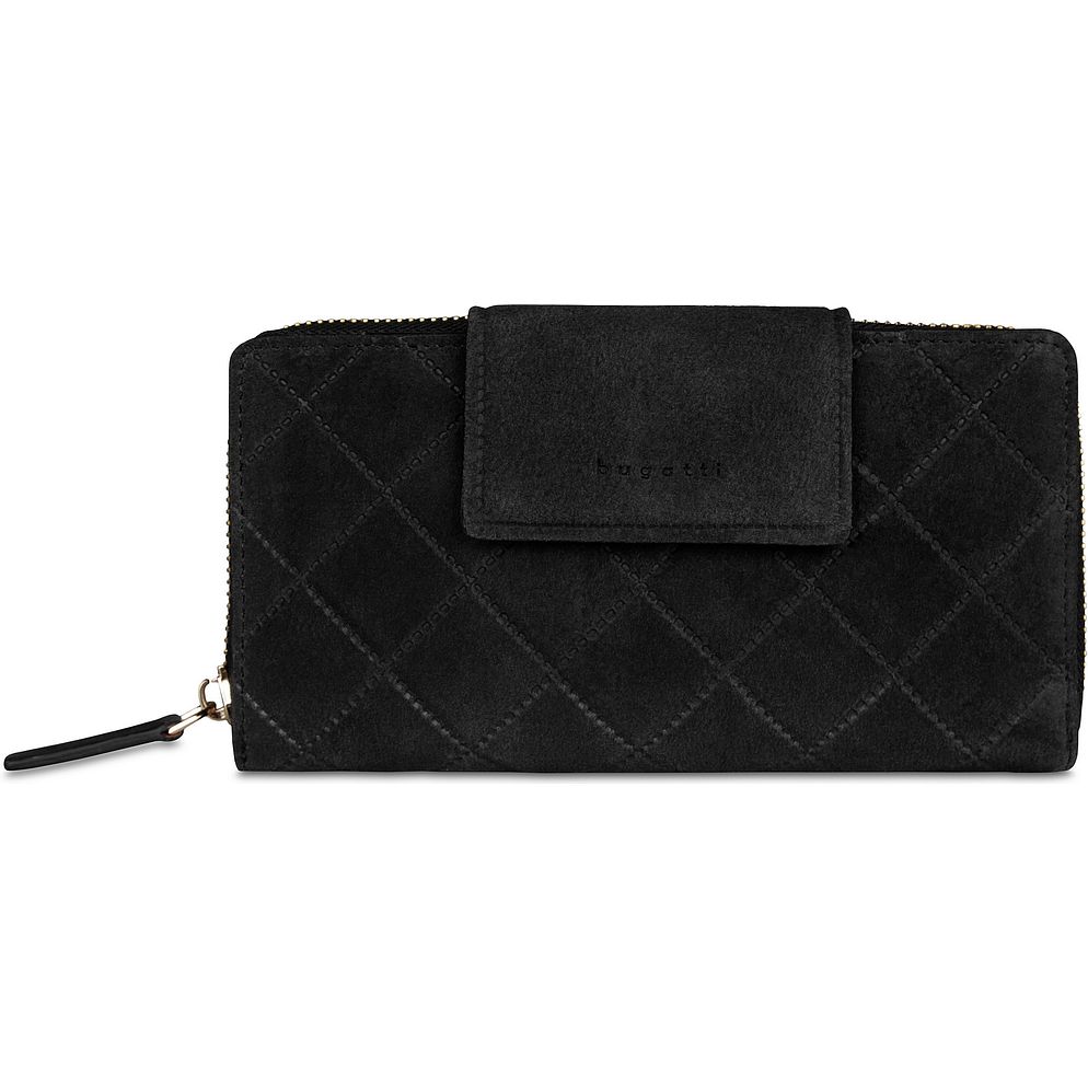 bugatti Fabia Portafoglio Protezione RFID Vera Pelle 18 cm
