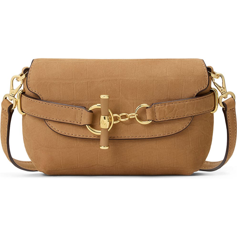 Lauren Ralph Lauren Blaike Mini Borsa Borsa a tracolla Vera Pelle 18 cm Lauren Ralph Lauren Blaike Mini Borsa Borsa a tracolla Vera Pelle 18 cm