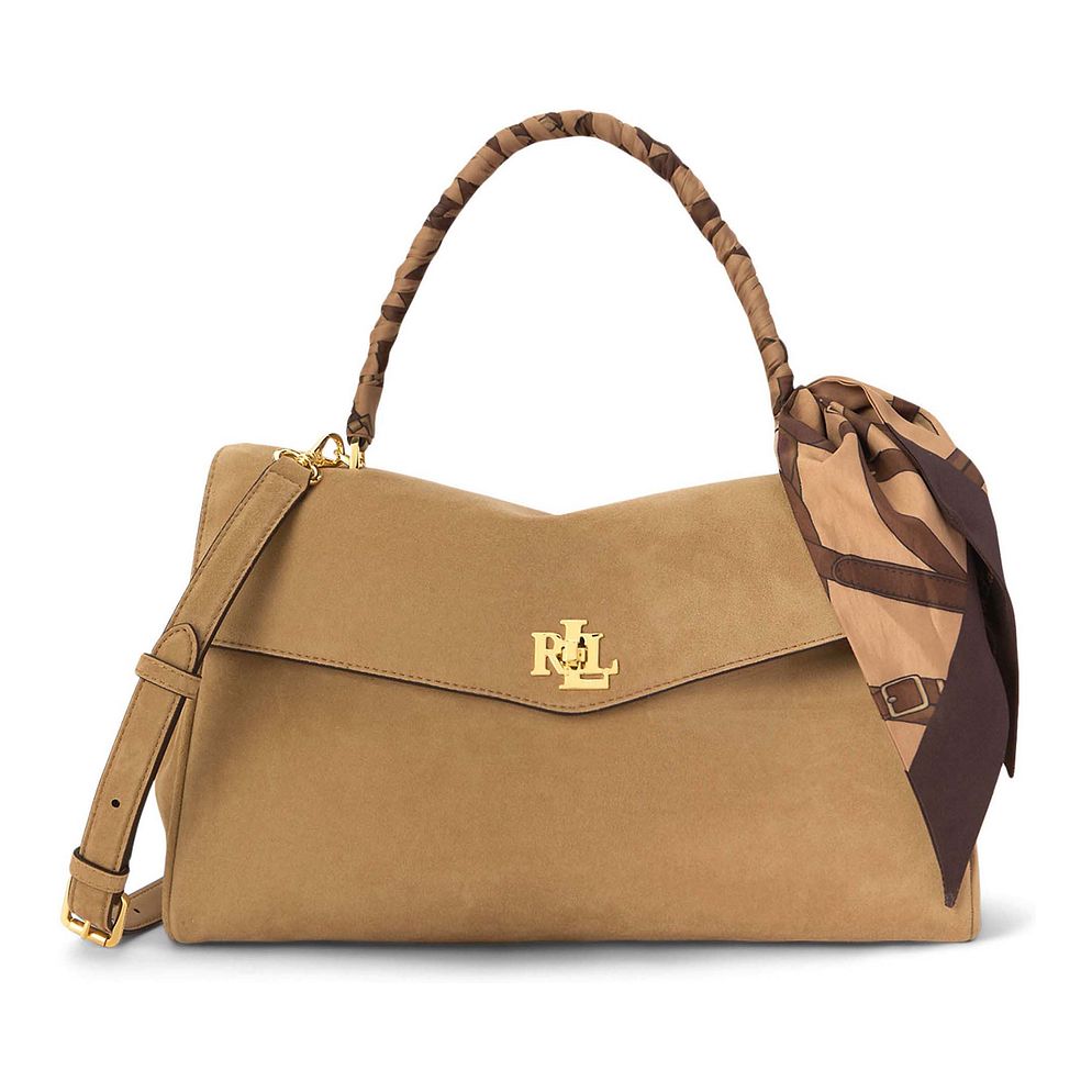 Lauren Ralph Lauren Farrah Borsetta Vera Pelle 33 cm Lauren Ralph Lauren Farrah Borsetta Vera Pelle 33 cm