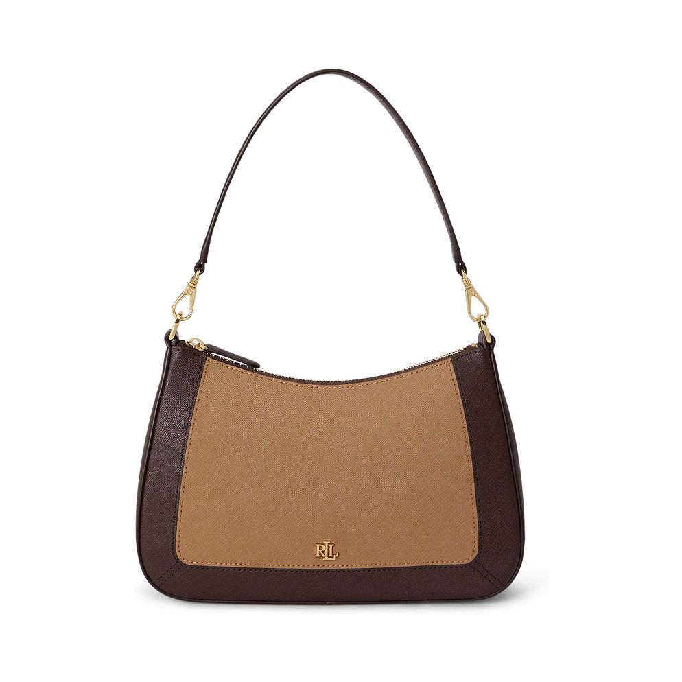 Lauren Ralph Lauren Danni Borsa a spalla Vera Pelle 25 cm Lauren Ralph Lauren Danni Borsa a spalla Vera Pelle 25 cm