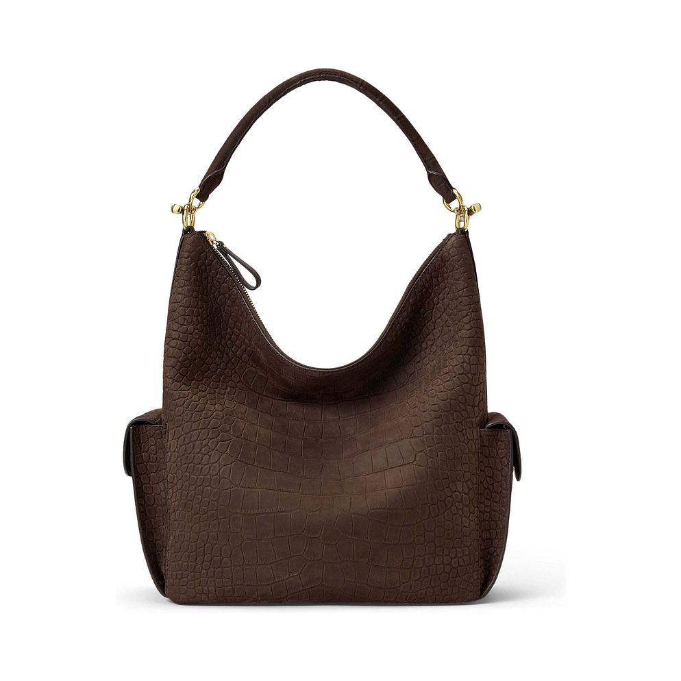 Lauren Ralph Lauren Blaike Borsa a spalla Vera Pelle 33 cm