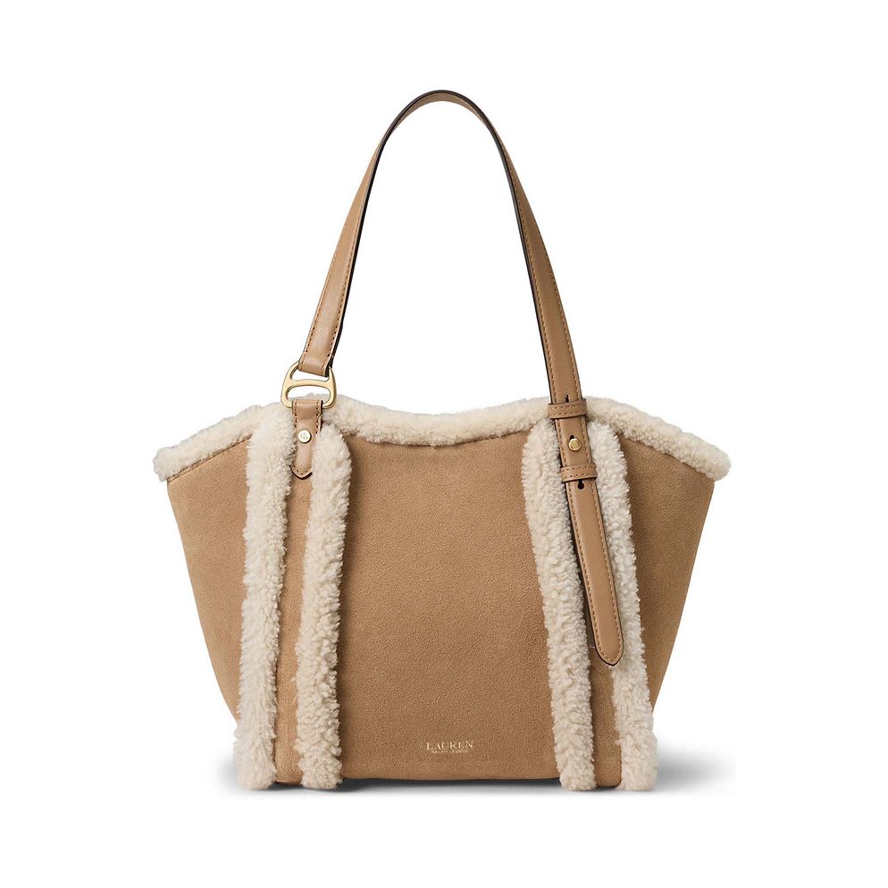 Lauren Ralph Lauren Tasha Borsa a spalla Vera Pelle 37 cm Lauren Ralph Lauren Tasha Borsa a spalla Vera Pelle 37 cm