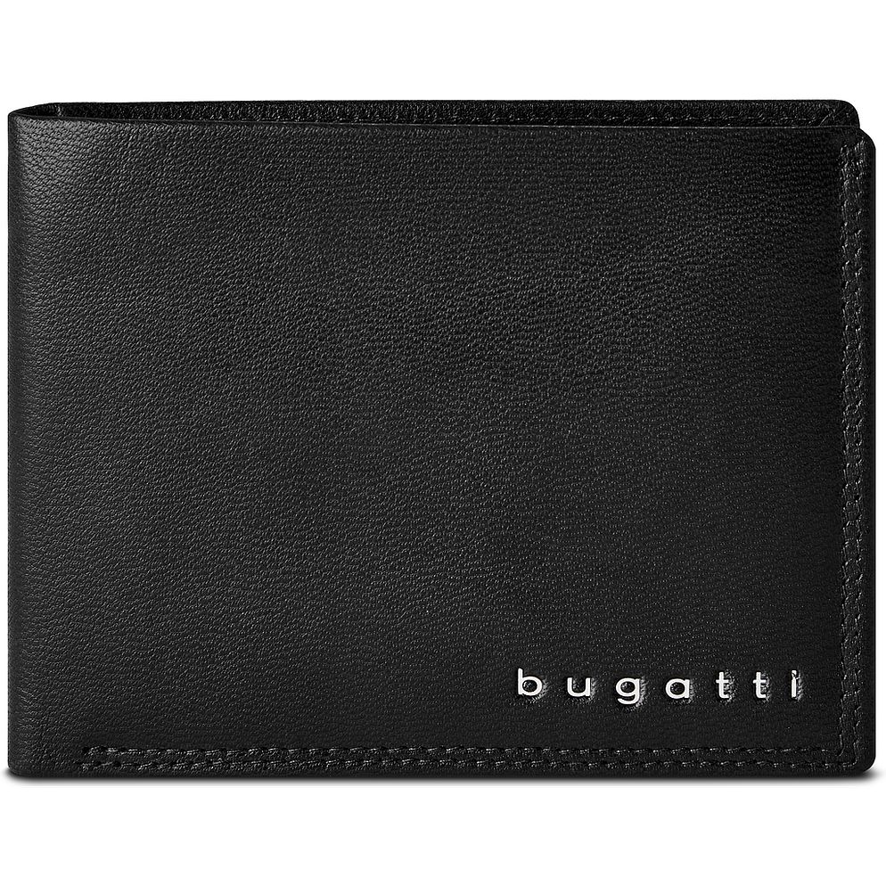 bugatti Valencia Cartera Bloqueo RFID Piel natural 12 cm bugatti Valencia Cartera Bloqueo RFID Piel natural 12 cm