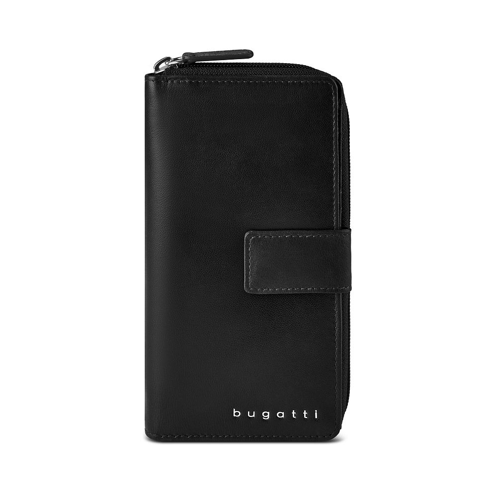 bugatti Valencia Cartera Bloqueo RFID Piel natural 19 cm