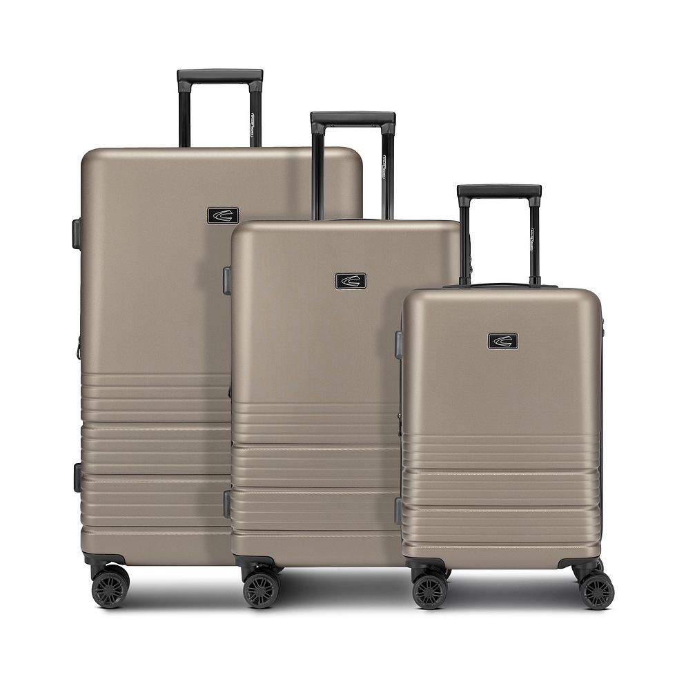 camel active Hanoi 4 ruote Set di valigie 3 pezzi espandibile