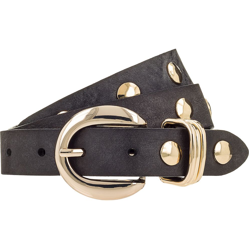b.belt Cintura con borchie Vera Pelle b.belt Cintura con borchie Vera Pelle