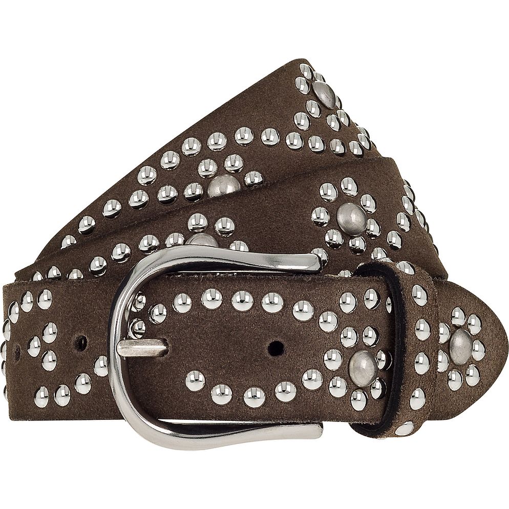 b.belt Cintura con borchie Vera Pelle b.belt Cintura con borchie Vera Pelle