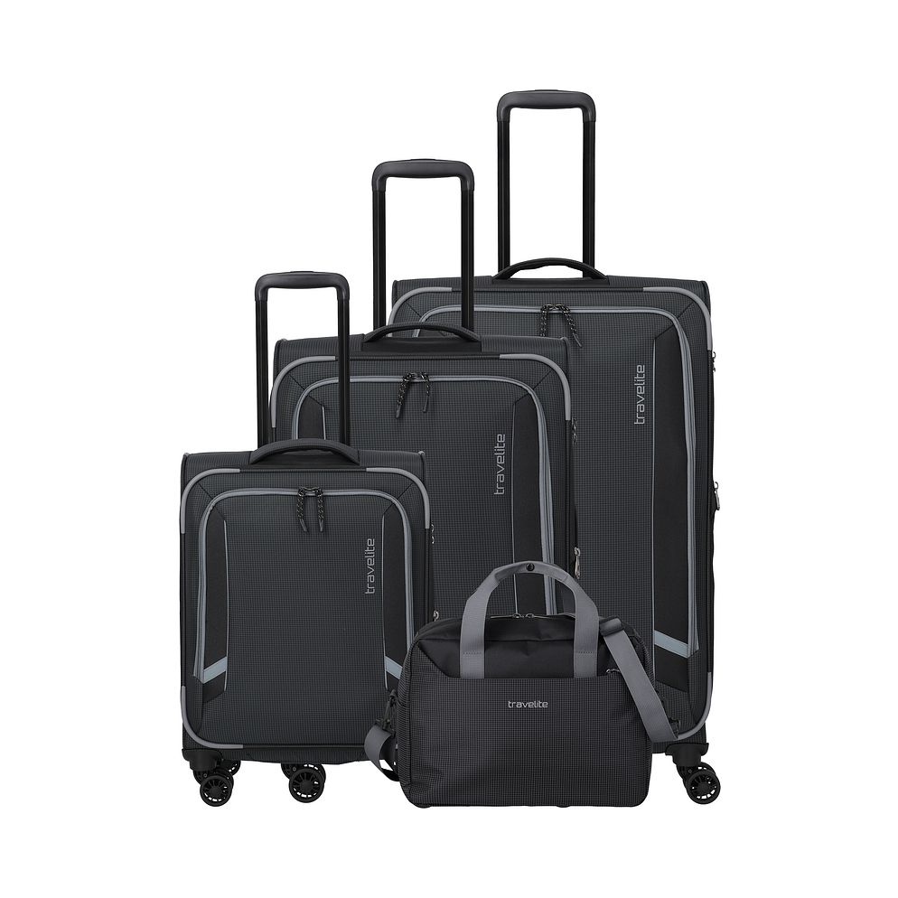 Travelite Corsiica 4-pyöräinen Matkalaukkusetti 4-osainen