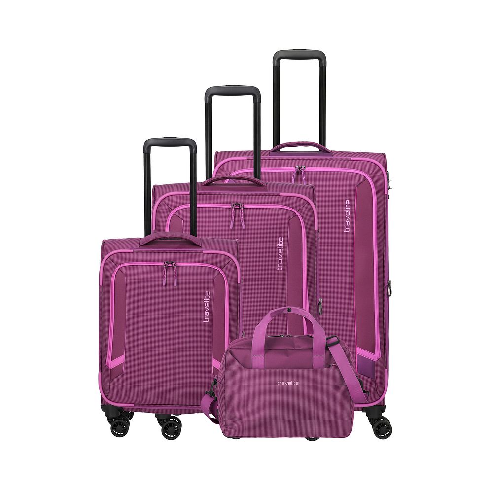 Travelite Corsiica 4-pyöräinen Matkalaukkusetti 4-osainen