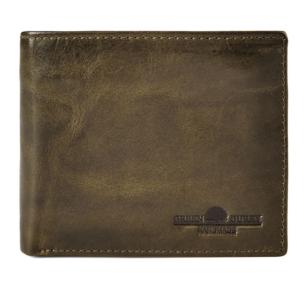 Greenburry Newport Portafoglio Protezione RFID Vera Pelle 11 cm Greenburry Newport Portafoglio Protezione RFID Vera Pelle 11 cm