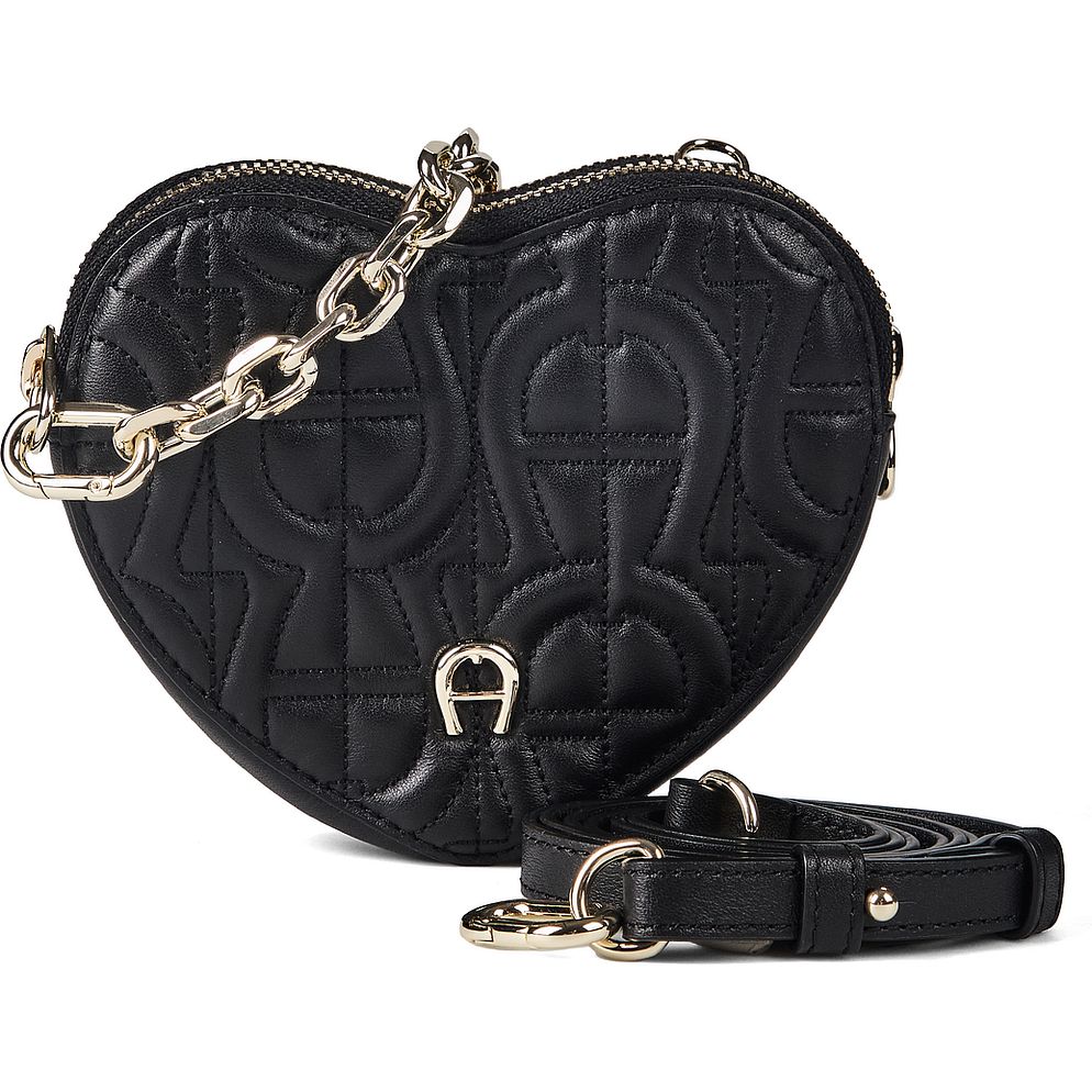 AIGNER Fashion Mini Borsa Borsa a tracolla Vera Pelle 14 cm AIGNER Fashion Mini Borsa Borsa a tracolla Vera Pelle 14 cm