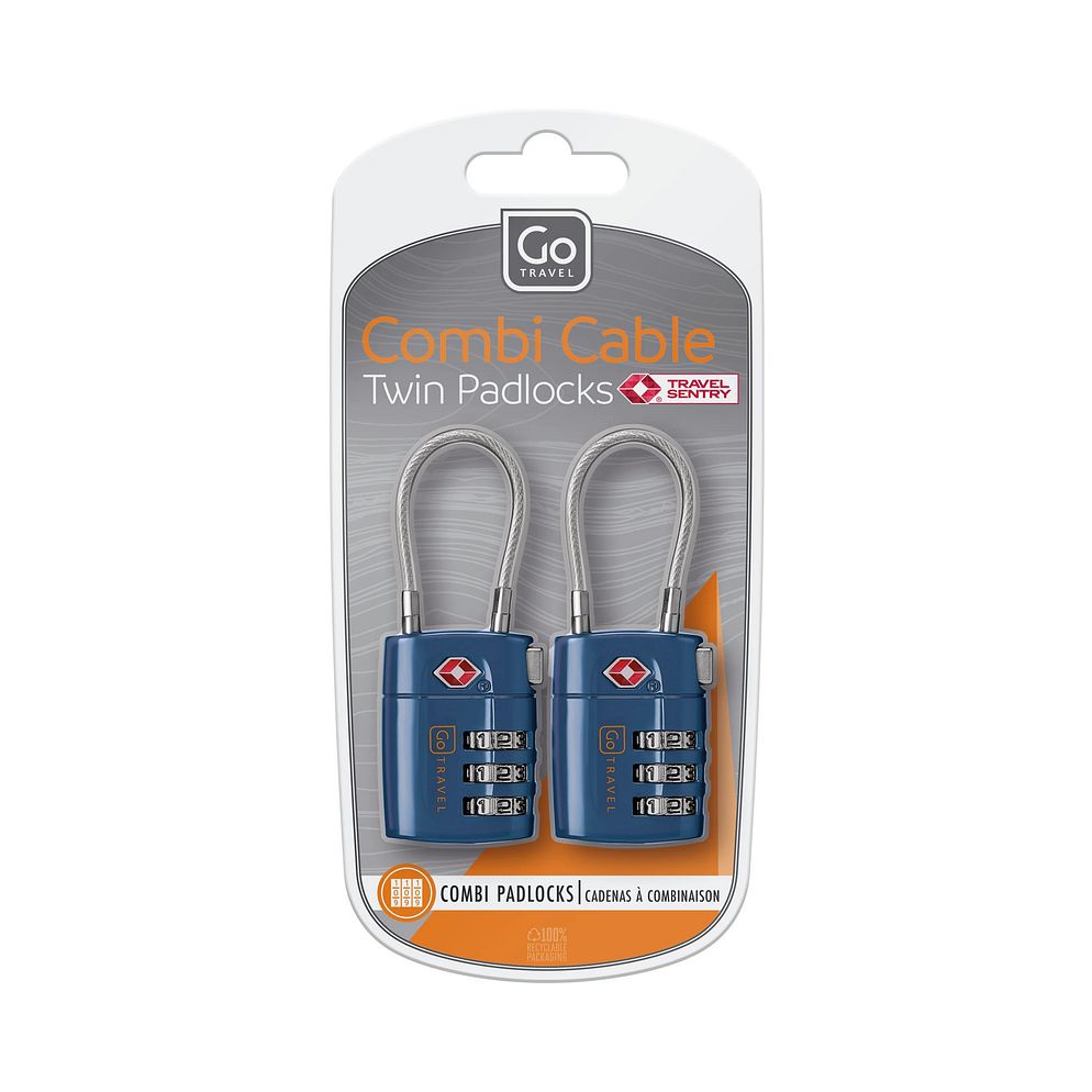 Go Travel Gepäckzubehör Resväska med kombinationslås 7 cm Go Travel Gepäckzubehör Resväska med kombinationslås 7 cm
