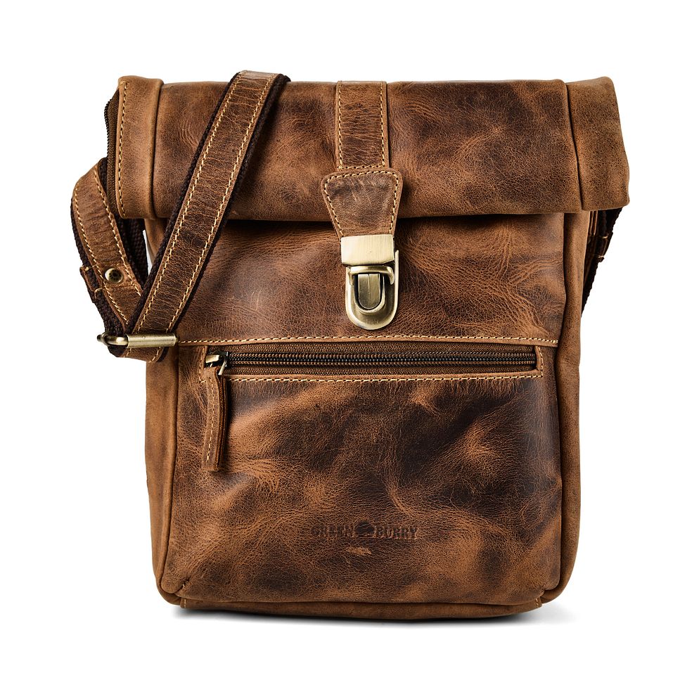 Greenburry Vintage Bolsa de hombro Piel natural 27 cm