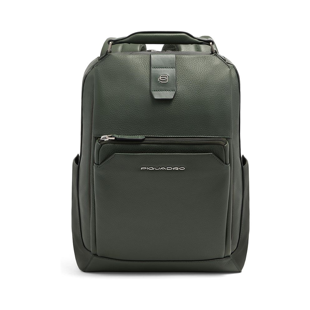 Piquadro Tebe Mochila de día Piel natural 46 cm Compartimento para laptop Piquadro Tebe Mochila de día Piel natural 46 cm Compartimento para laptop