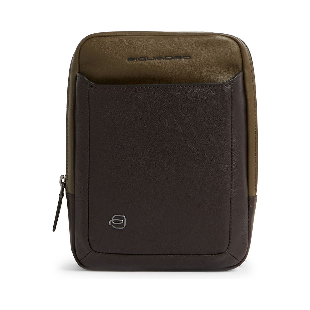 Piquadro Black Square Borsa a tracolla Vera Pelle 17 cm Piquadro Black Square Borsa a tracolla Vera Pelle 17 cm