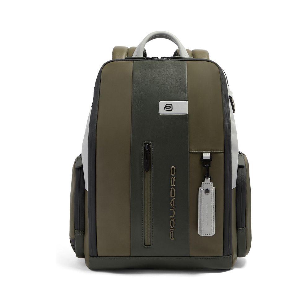 Piquadro Urban Zaino da giorno Protezione RFID Vera Pelle 46 cm Vano porta PC