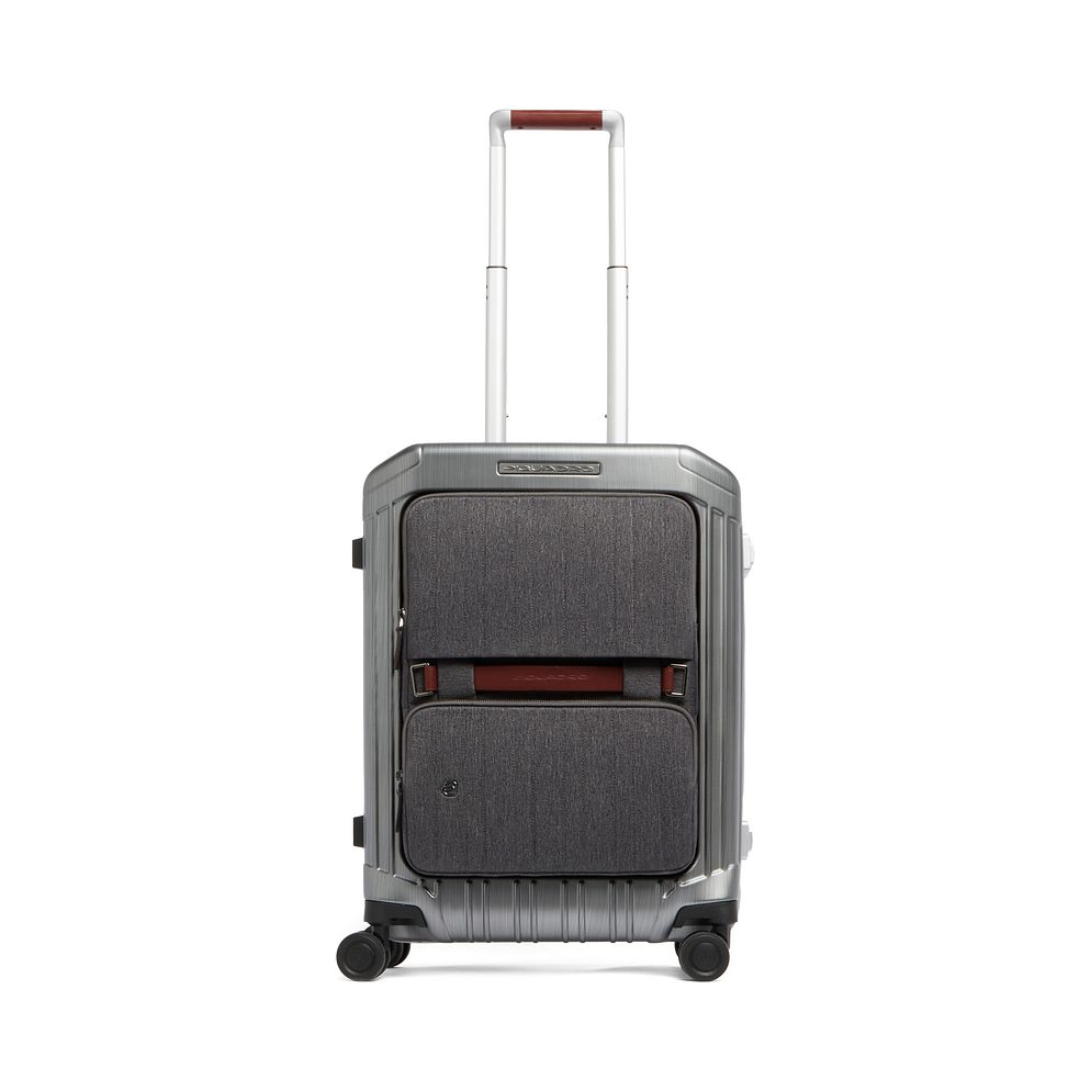 Piquadro Maleta de cabina PQLM con 4 ruedas, 55 cm, compartimento para portátil Piquadro Maleta de cabina PQLM con 4 ruedas, 55 cm, compartimento para portátil