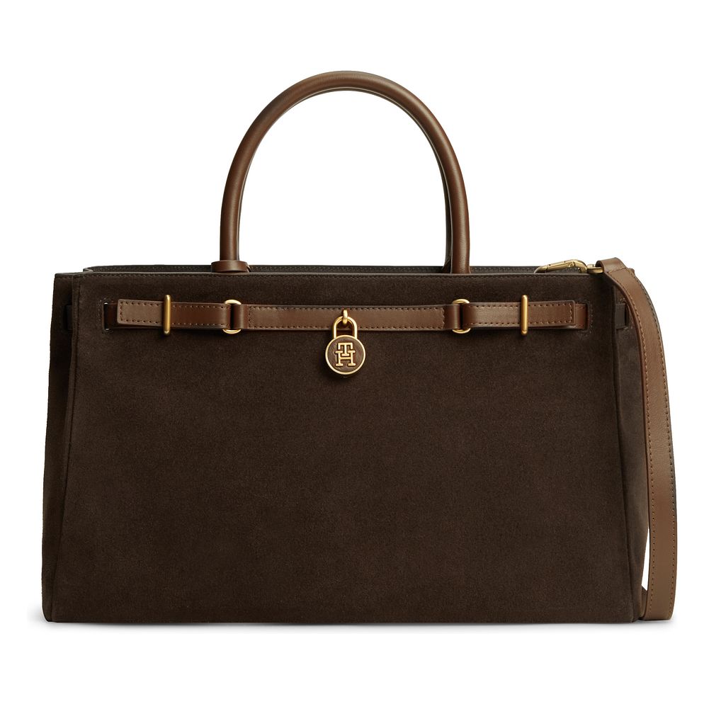 Tommy Hilfiger American Icon Borsetta Vera Pelle 39 cm