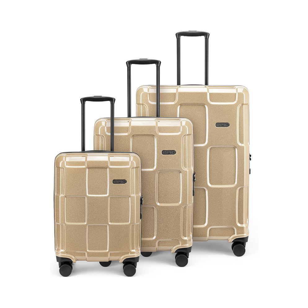 Epic Crate Reflex EVO 4-pyöräinen Matkalaukkusetti 3-osainen Epic Crate Reflex EVO 4-pyöräinen Matkalaukkusetti 3-osainen
