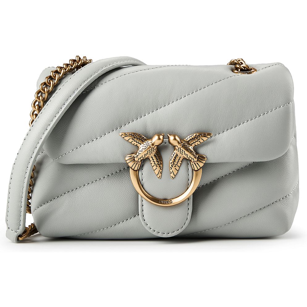 PINKO Love Puff Borsa a tracolla Vera Pelle 18 cm PINKO Love Puff Borsa a tracolla Vera Pelle 18 cm