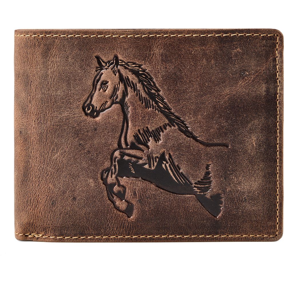 Greenburry Horse Portafoglio Vera Pelle 12 cm Greenburry Horse Portafoglio Vera Pelle 12 cm