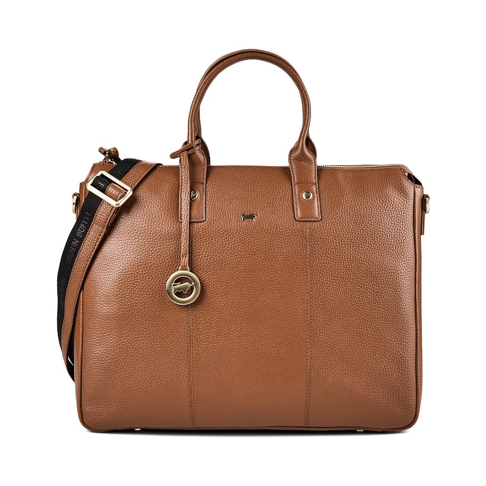 Braun Büffel Hanna Bolsa de compras Piel natural 39 cm Compartimento para el portátil Braun Büffel Hanna Bolsa de compras Piel natural 39 cm Compartimento para el portátil