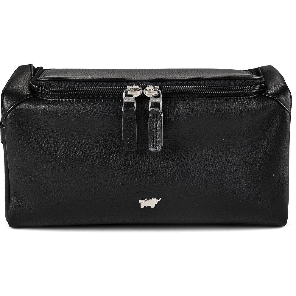 Braun Büffel Golf 3.0 Borsa da toilette Vera Pelle 26 cm Braun Büffel Golf 3.0 Borsa da toilette Vera Pelle 26 cm