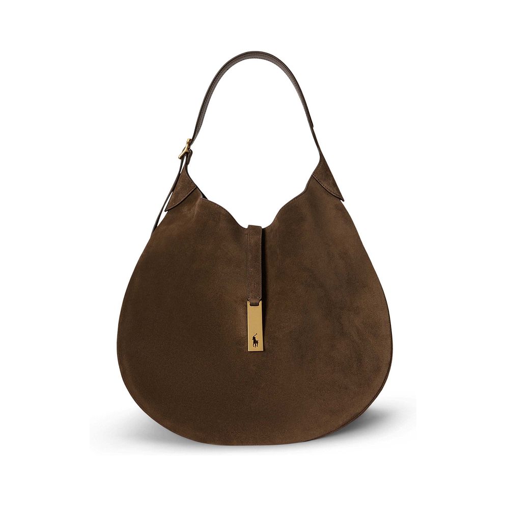 POLO RALPH LAUREN Polo ID Borsa a spalla Vera Pelle 40 cm POLO RALPH LAUREN Polo ID Borsa a spalla Vera Pelle 40 cm