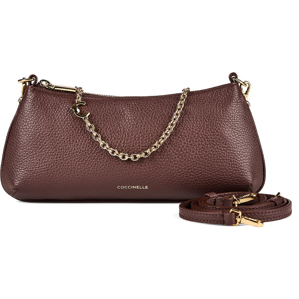 Coccinelle C-Me Borsa a spalla Vera Pelle 27 cm