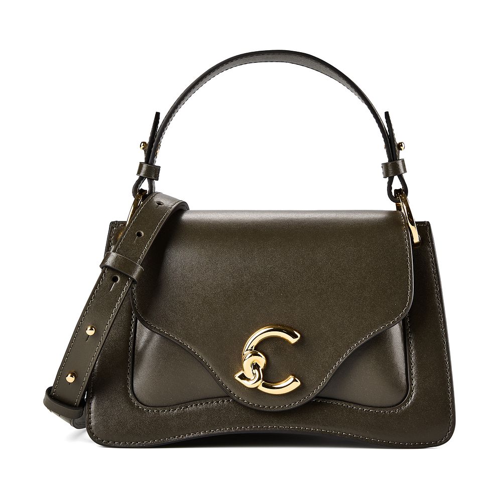 Coccinelle C-Me Borsa a spalla Vera Pelle 23.5 cm Coccinelle C-Me Borsa a spalla Vera Pelle 23.5 cm